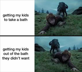 getting to the bath