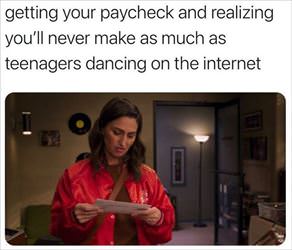 getting your paycheck ... 2