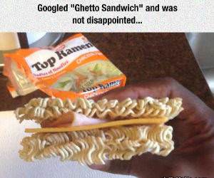 ghetto sandwich funny picture