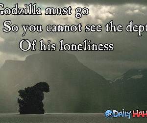 Godzilla Must Go funny picture