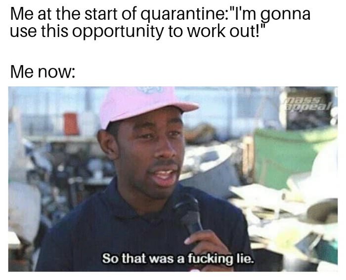 going to work out ... 2