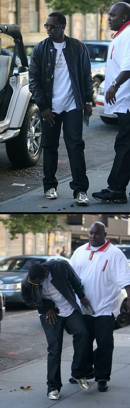 Golden Sneakers Dog Crap