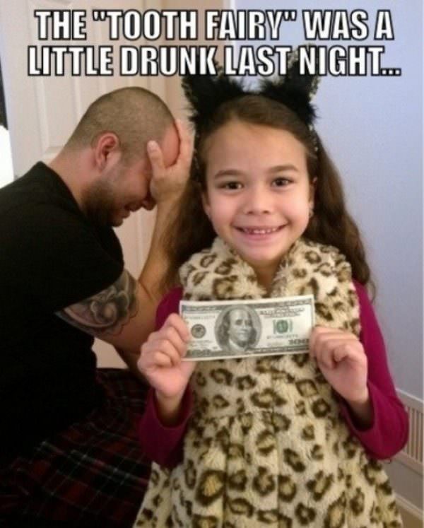Good Job Tooth Fairy funny picture