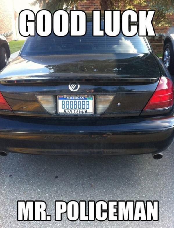 Good Luck Cops funny picture