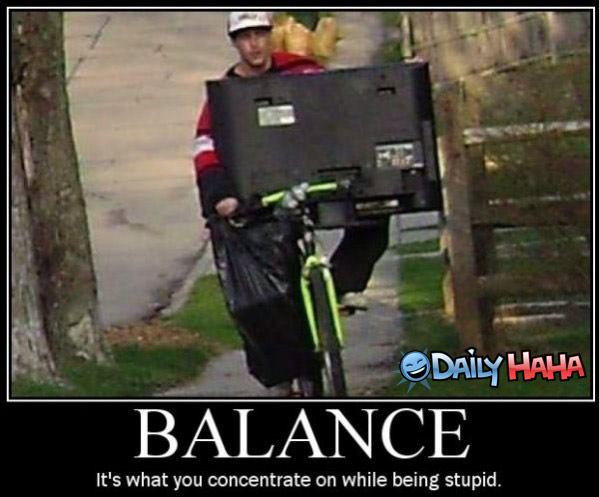 Good Balance funny picture
