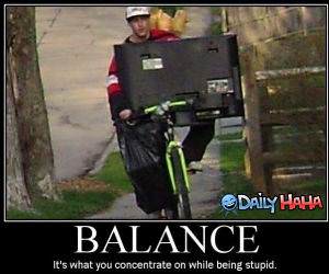 Good Balance funny picture