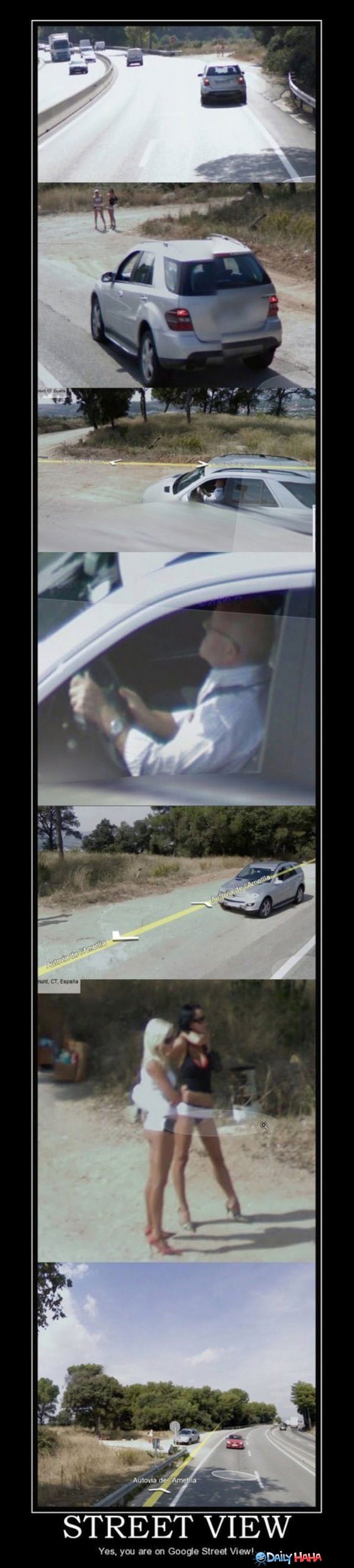 Google Street View funny picture