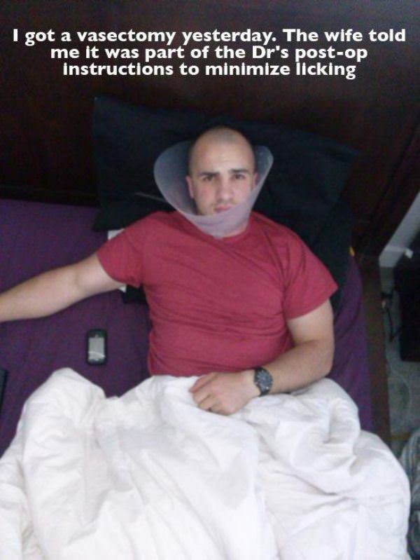 got a vascectomy funny picture