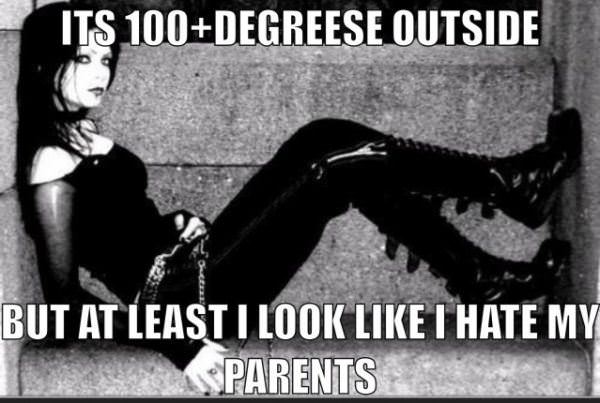 goth logic funny picture