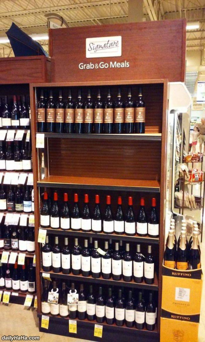 grab and go meals funny picture