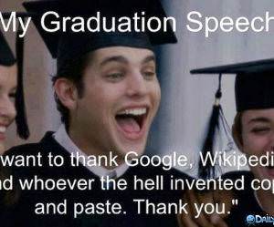 Graduation Speech funny picture
