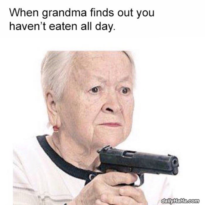 grandma finds out funny picture