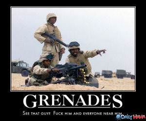 Grenades funny picture