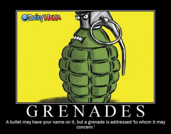 Grenades Funny Picture