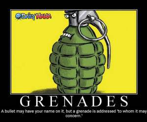 Grenades Funny Picture