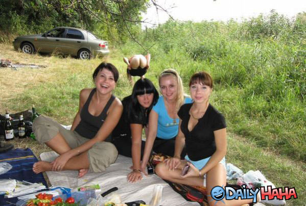 Group Photo Bomber funny picture