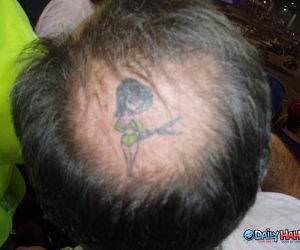 Hair Cut tattoo