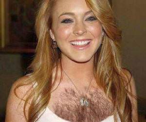 Hairy Lindsay Lohan