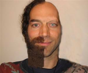 half shaved funny picture