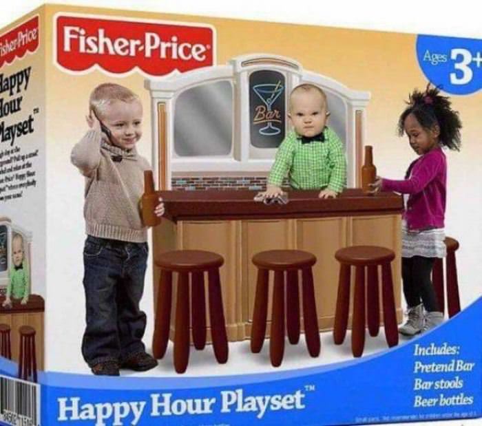happy hour playset funny picture