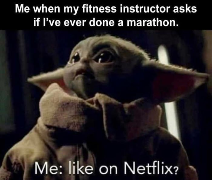 have you ever done a marathon