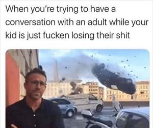 having a conversation