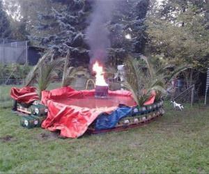 heated pool funny picture