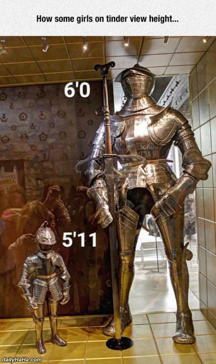 height on tinder funny picture