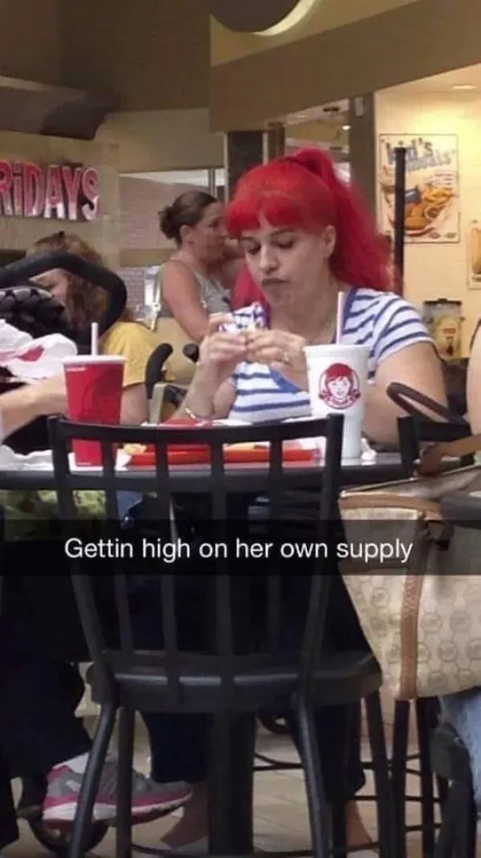 her own supply