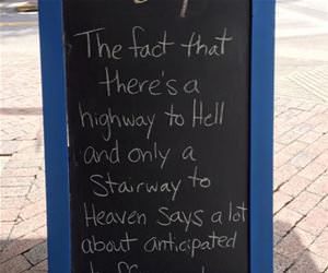 highway to hell funny picture