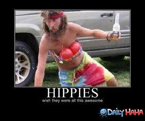 Hippies funny picture