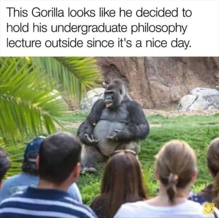 holding class outside