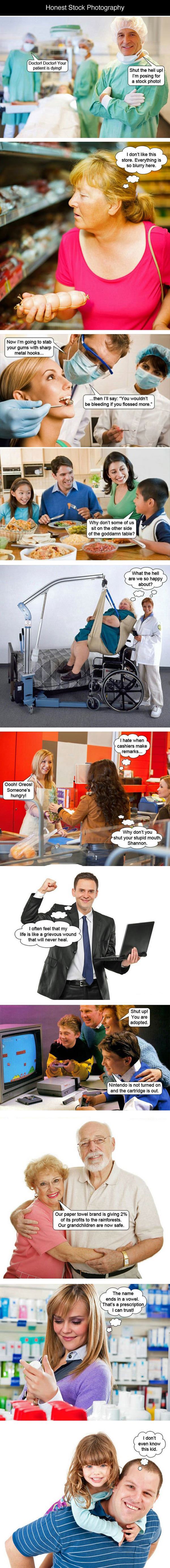 honest stock photography funny picture