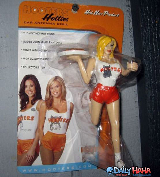 Hooters action figures