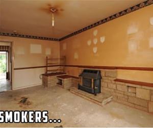 house full of smokers funny picture