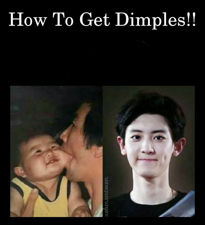 how do we get dimples