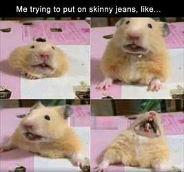 how i try on skinny jeans