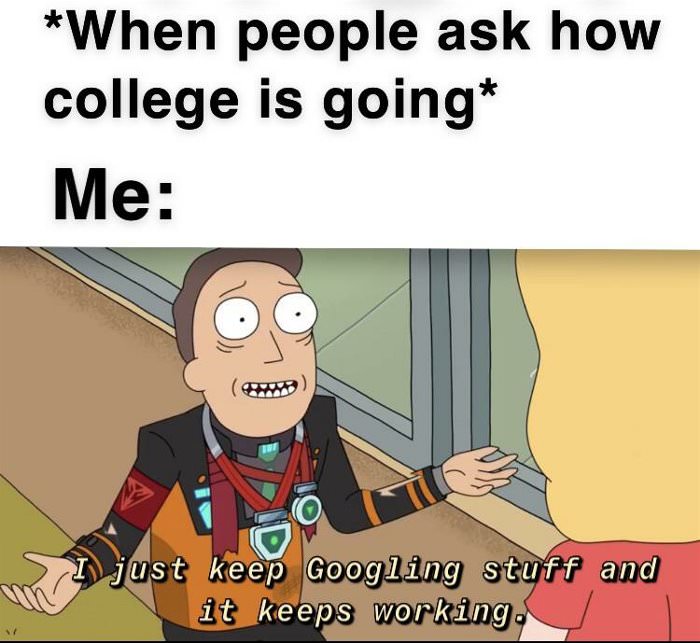 how is college going