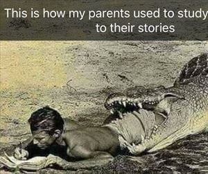 how our parents used to study