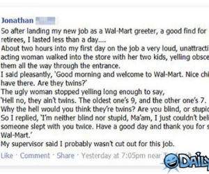 Fired From Walmart funny picture