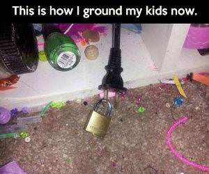 How to Ground Your Kids funny picture