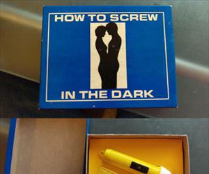 how to screw in the dark