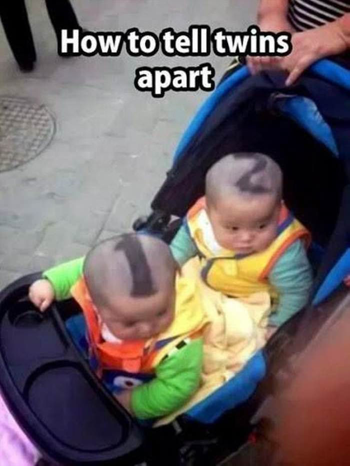 how to tell twins apart