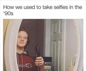 how we used to take selfies