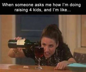 how are you raising 4 kids funny picture
