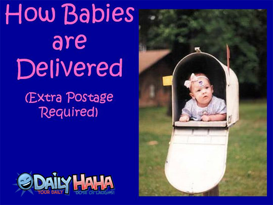 Baby Delievered By Mail