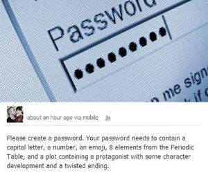 how passwords are now funny picture