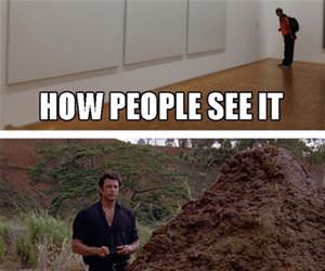 how people see art funny picture