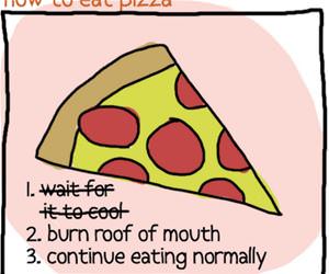 how to eat pizza funny picture