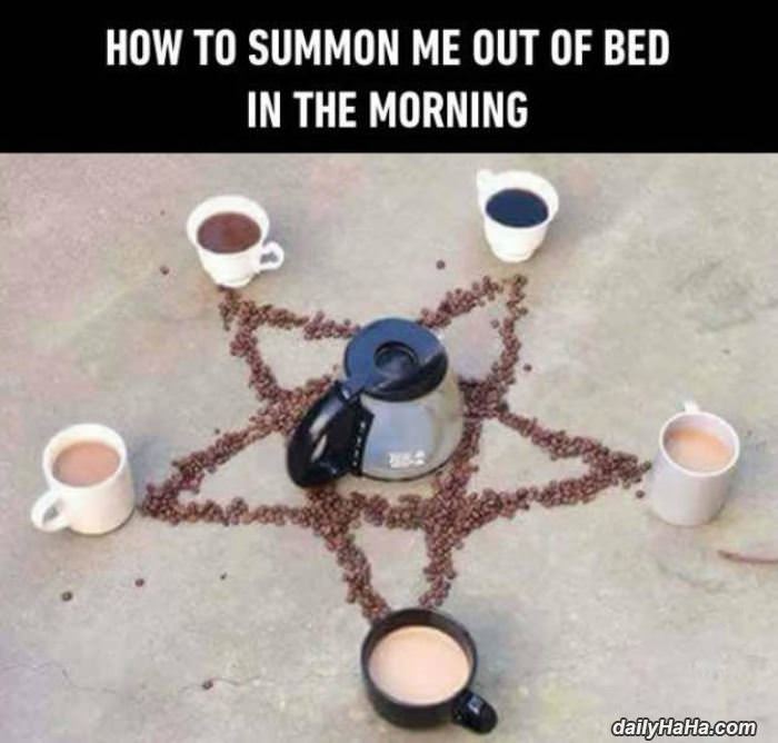 how to get me out of bed funny picture